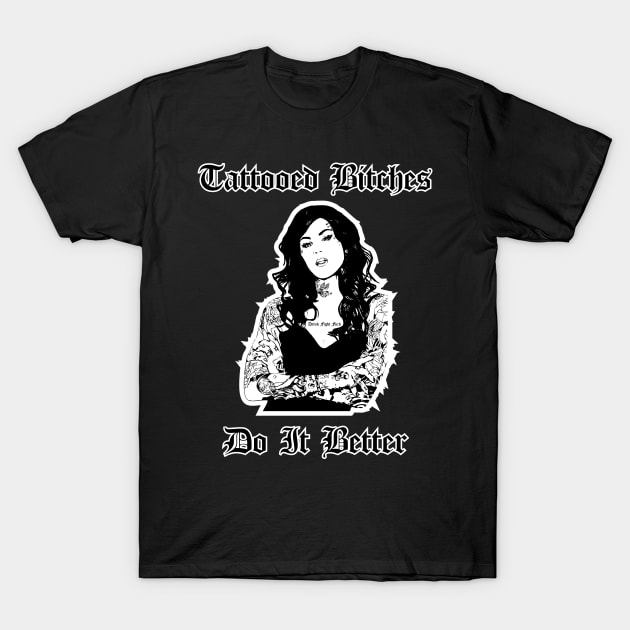 Tattooed Bitches T-Shirt by GermanStreetwear